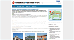 Desktop Screenshot of hiroshimatours.info